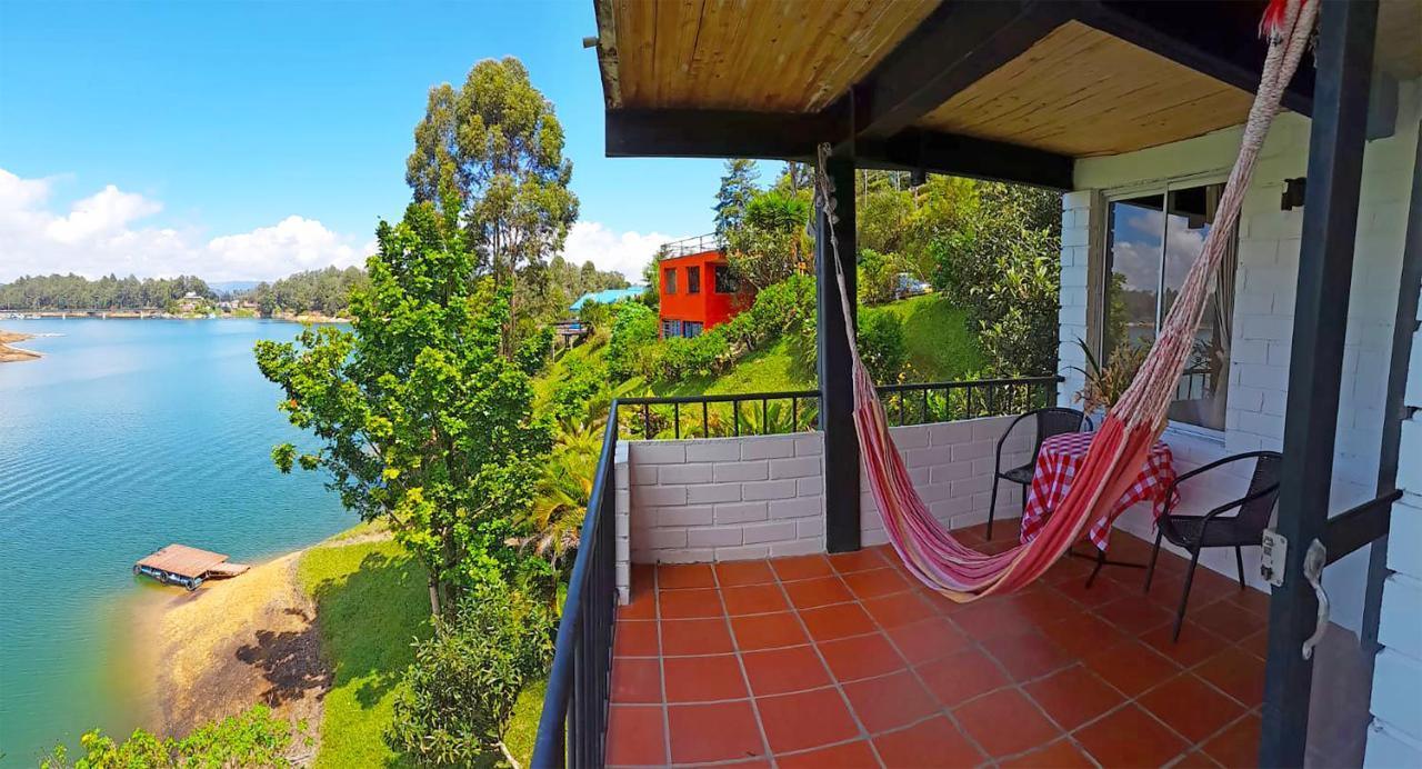 Ecolodge Bahia Del Penon Guatapé Exterior foto